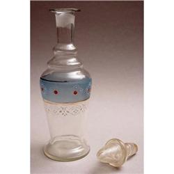  Glass & Enamel Cordial Decanter #971505