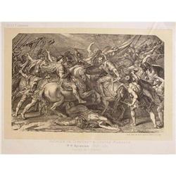  Battle of Constantin against Maxence  Print #971508