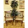 Image 1 : Set of 10 Mahogany Finish Dining Room Chairs #971762