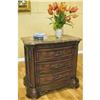 Image 1 : Granite Top Mahogany Finish Bedside Table #971768
