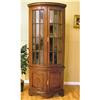 Image 1 : 100 % Solid Mahogany Corner Curio Cabinet #971792