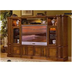 Cherry Finish TV Entertainment Center Wall Unit #971818