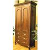 Image 1 : Hand Made Carved Solid Mahogany TV Armoire #971824
