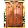 Image 1 : Hand Made Carved Solid Mahogany TV Armoire #971825