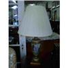 Image 1 : Porcelain  George and Martha Washington Lamp #971971