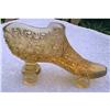 Image 1 : 1880 AMBER GLASS SLIPPER ON SKATES SHOE #972271