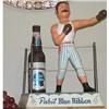 Image 1 : PABST BLUE RIBBON BEER METAL ADVERTISING #972342
