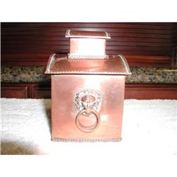 English Copper Tea Caddy #972356