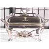 Image 1 : Tureen with Heater. Serving Piece. Buffet #972389