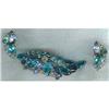 Image 1 : Pin and Ears. Rhodium and Rhinestone. #972712