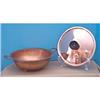 Image 1 : Copper Bowl w/ lid & bakelite handle #972834