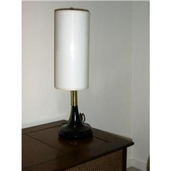 Slim White Midcentury Modern Lamp #972967