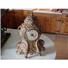 Image 1 : Shelf clock; embossed, Vic. metal #973097