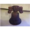 Bak,cast iron liberty bell, embossed  #973327