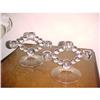 Image 1 : Candlewick Candle Holders, Pr., #973405