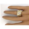 Image 5 : 0.70 CTW Natural Diamond 14K Solid Yellow Gold Ring