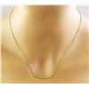 Image 3 : 0.20 CTW Diamond 14K Yellow Gold Necklace