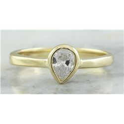 0.35 CTW Diamond 14K Yellow Gold Engagement Ring