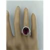 Image 5 : 9.28 CTW Tourmaline 14K Yellow Gold Diamond Ring
