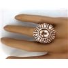 Image 5 : 11.50 CTW Natural Morganite 14K Solid Rose Gold Diamond Ring