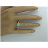 Image 5 : 1.08 CTW Opal 18K Yellow Gold Diamond Ring