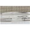 Image 2 : 0.80CTW Natural Diamond Bracelet In 18K White Gold