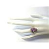 Image 4 : 8.71 CTW Natural Pink Kunzite And Diamond Ring In 18K Yellow Gold