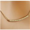 Image 2 : 0.20 CTW Diamond 18K Yellow Gold Necklace