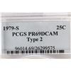 Image 3 : 1979-S TYPE II WASHINGTON QUARTER PCGS PR69 DCAM