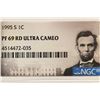 Image 3 : 1995-S LINCOLN CENT NGC PF69RD ULTRA CAMEO