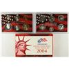 Image 1 : 2004 US SILVER PROOF SET (WITH BOX) ONE CASE IS