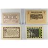 Image 2 : 4 ASSORTED GERMAN NOTGELDS 2-10 & 2-20 HELLERS