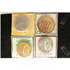 Image 2 : 4 ASSORTED CANADA TRADE DOLLARS BU