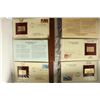 Image 2 : 8 ASSORTED 1ST DAY ISSUE ENVELOPES WITH GOLD
