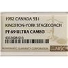 Image 3 : 1992 CANADA SILVER DOLLAR KINGSTON-YORK