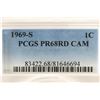 Image 3 : 1969-S LINCOLN CENT PCGS PR68RD CAM