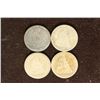 Image 1 : 1857, 1875, 1876 & 1889 SEATED LIBERTY DIMES