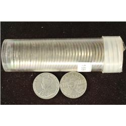 ROLL OF 40-1932 CANADA 5 CENTS