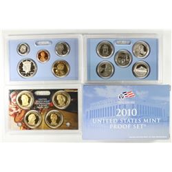 2010 US PROOF SET (WITH BOX) 14 PIECES