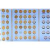 Image 3 : PARTIAL 1941 UP LINCOLN CENT ALBUM 59 COINS