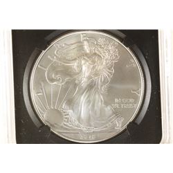 2018 AMERICAN SILVER EAGLE NGC MS70 SIGNED BY