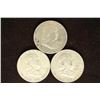 Image 1 : 1949, 1951-S & 1953-D FRANKLIN HALF DOLLARS