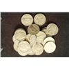 Image 1 : 20 35% SILVER JEFFERSON WAR NICKELS