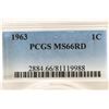 Image 3 : 1963 LINCOLN CENT PCGS MS66RD