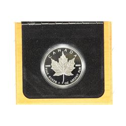 1989 COMMEMORATIVE $5 MAPLE LEAF 1 OUNCE .9999