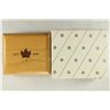 Image 4 : 1989 COMMEMORATIVE $5 MAPLE LEAF 1 OUNCE .9999