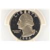 Image 1 : 1994-S WASHINGTON SILVER QUARTER PCGS PR69 DCAM