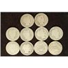 Image 1 : 10 ASSORTED BARBER DIMES
