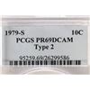 Image 3 : 1979-S TYPE II ROOSEVELT DIME PCGS PR69 DCAM