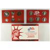 Image 2 : 2005 US SILVER PROOF SET (WITH BOX)